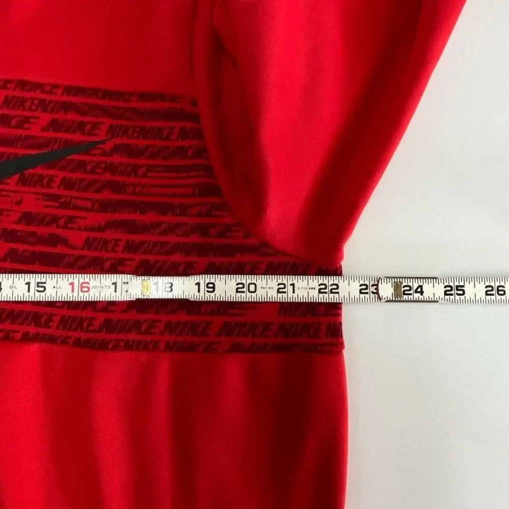 Nike Dri-FIT Hoodie Men's L Red Pullover Sweatshirt BV2764-657